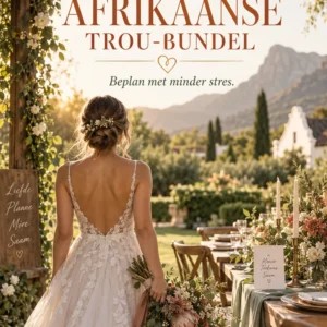My Kombuis Afrikaanse trouversameling bundel omslag