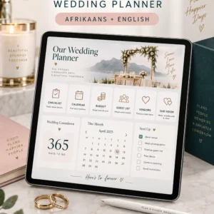 My Kombuis interactive digital wedding planner cover